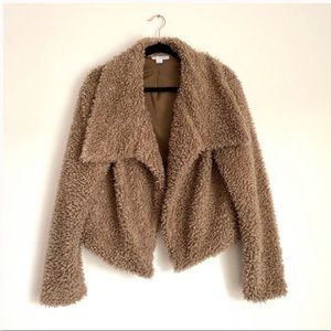 FAVLUX | Mocha Sherpa Teddy Jacket